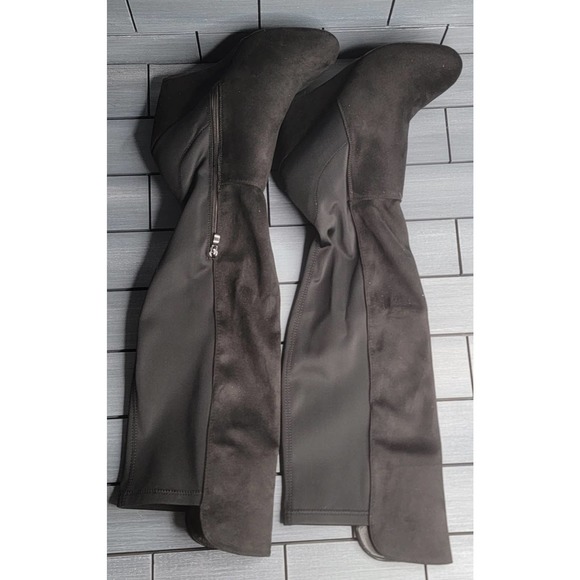 bebe Woemn's Houstyn Wedge Boots (size 10) zipper head missing - Picture 6 of 6